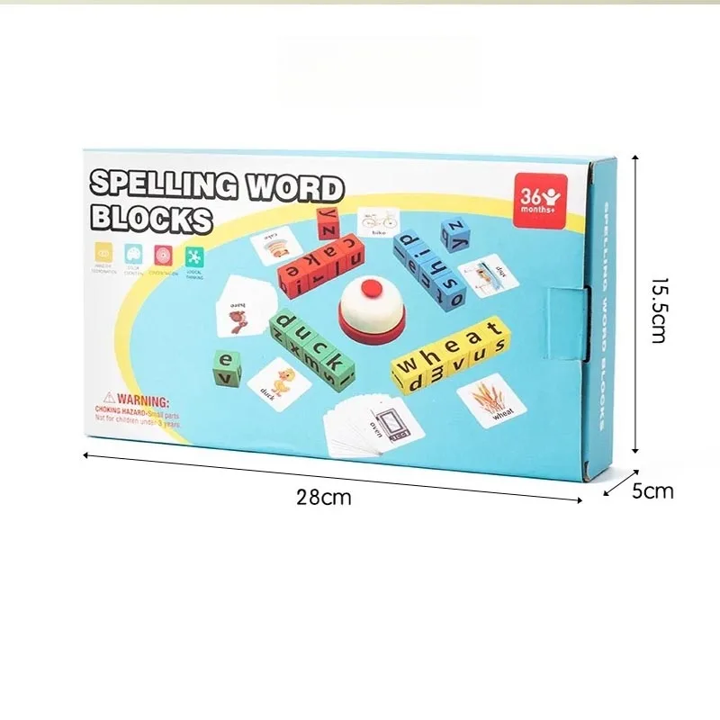 Interesting word competition, letter and English letter matching game, colorful block puzzle, children's interactive puzzle toys thumbnail 10