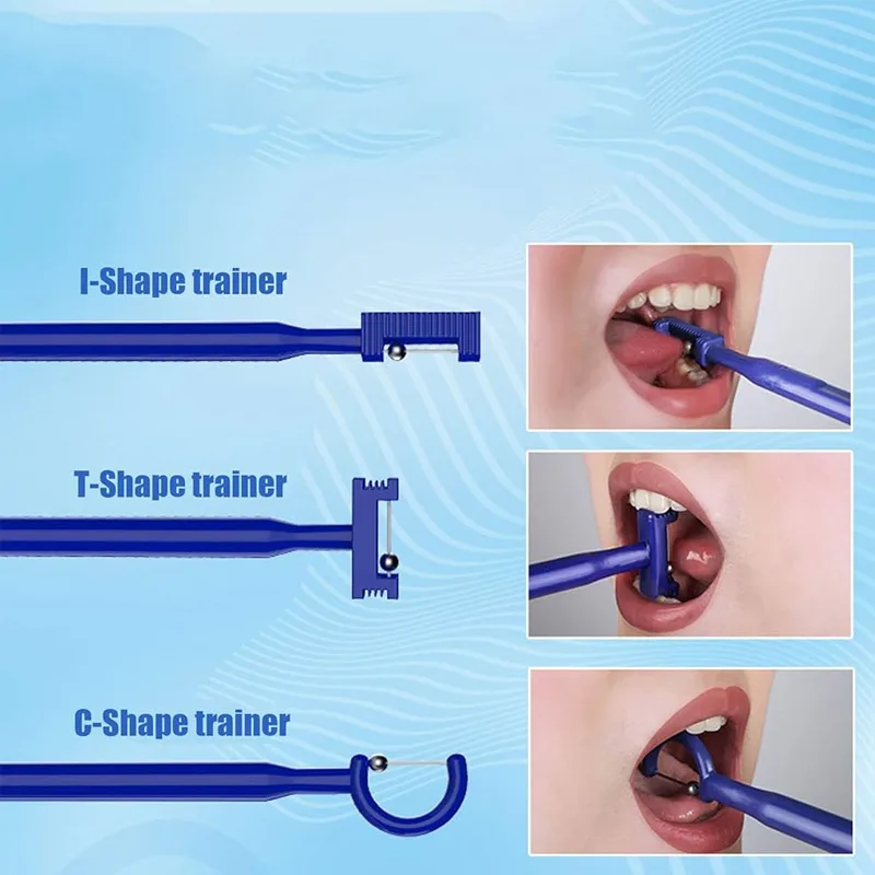 3 Piece Tongue Exercise Tool Set for Kids thumbnail 2