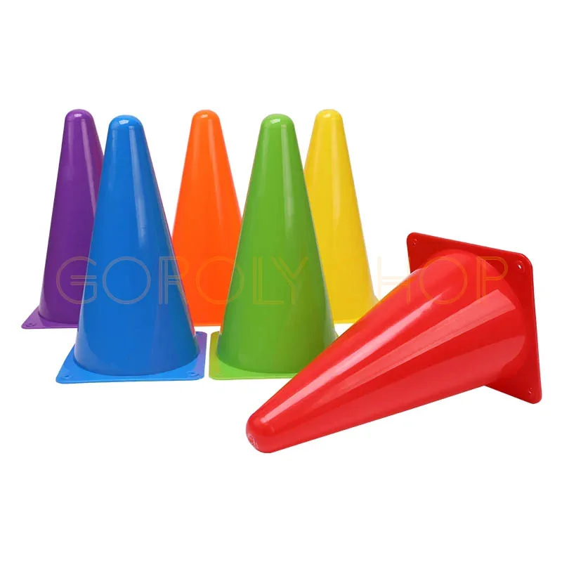 29cm Football Training Cone Buckets – Soccer Obstacle Markers for Agility & Practice thumbnail 2