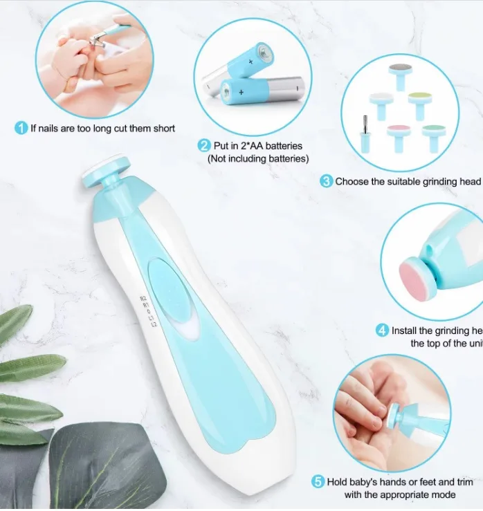 Baby Electric Nail Trimmer Set  thumbnail 5