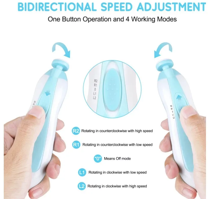 Baby Electric Nail Trimmer Set  thumbnail 6