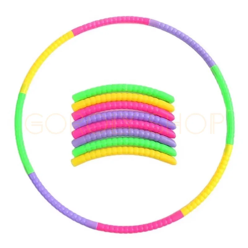 Children's waist spinning toy outdoor detachable exercise circle fitness equipment plastic gymnastics fitness training equipment thumbnail 4