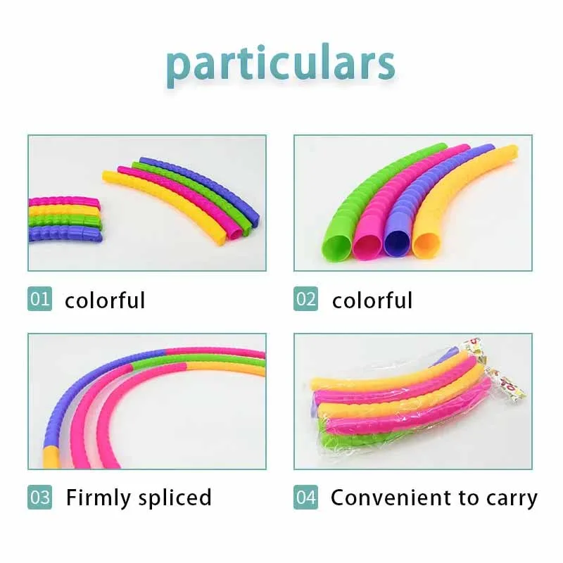 Children's waist spinning toy outdoor detachable exercise circle fitness equipment plastic gymnastics fitness training equipment specification 2