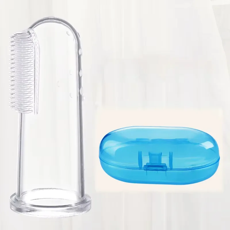Silicone finger brush
