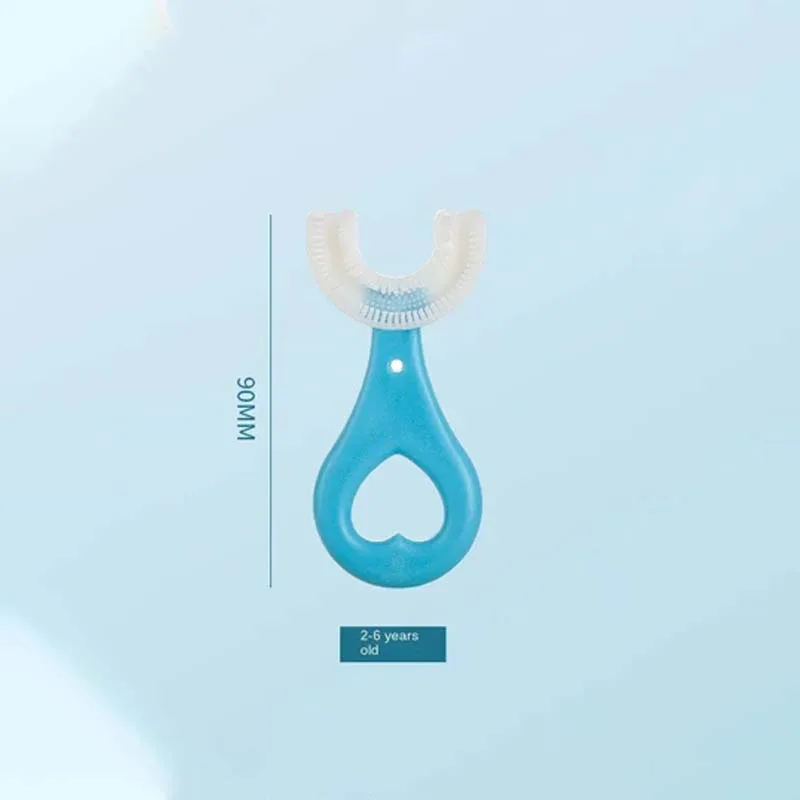 U Shaped Toothbrush for Kids | 360° Silicone Automatic Toothbrush for Children thumbnail 2