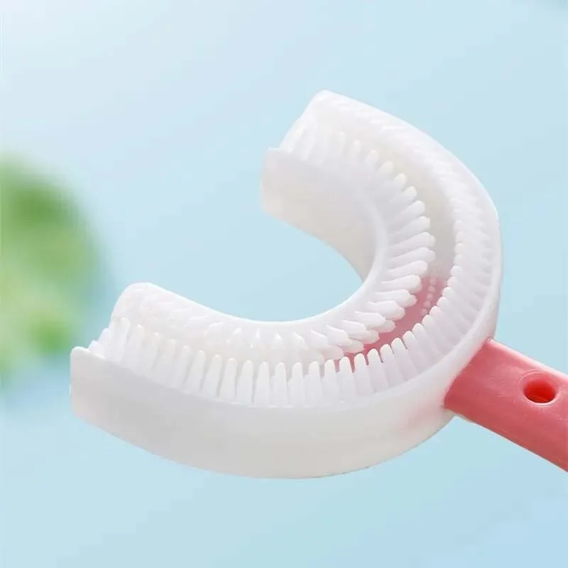 U Shaped Toothbrush for Kids | 360° Silicone Automatic Toothbrush for Children thumbnail 4