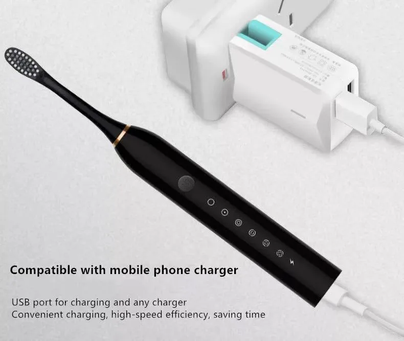 Sonic Electric Toothbrush IPX7 Waterproof | Rechargeable Oral Care Toothbrush thumbnail 3
