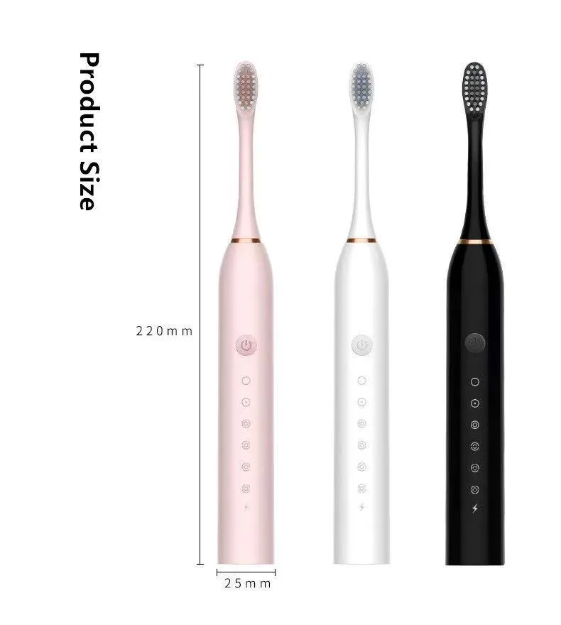 Sonic Electric Toothbrush IPX7 Waterproof | Rechargeable Oral Care Toothbrush thumbnail 4