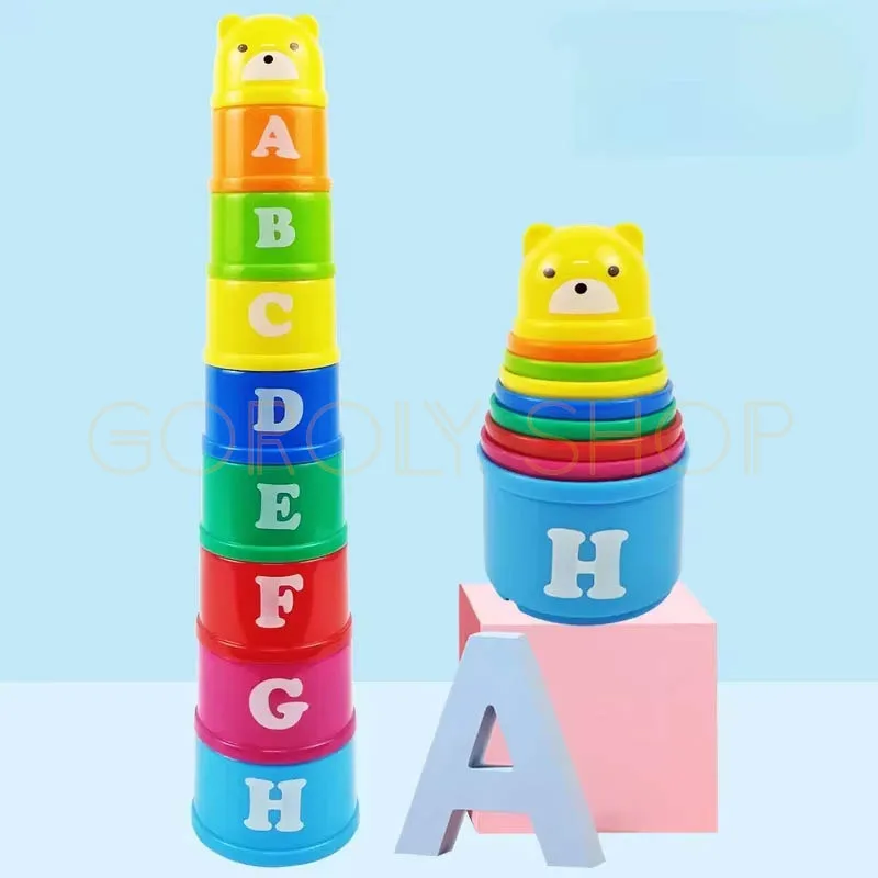 Fold Cup Toy for Kids | Stacking & Nesting Cups Montessori Educational Toy thumbnail 4