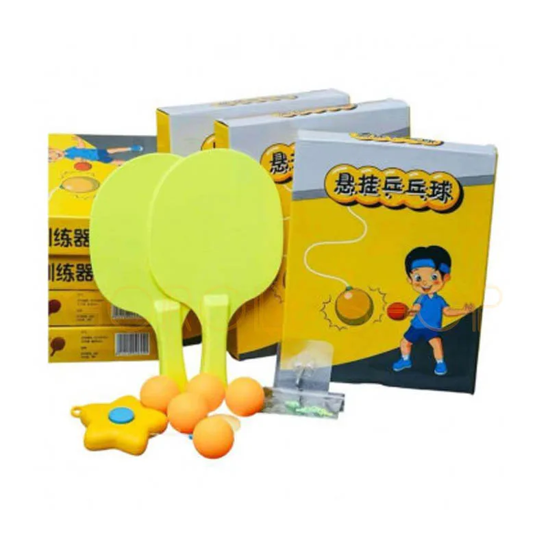Kids Ping Pong Trainer Set | Indoor & Outdoor Table Tennis Game Toy for Children thumbnail 2