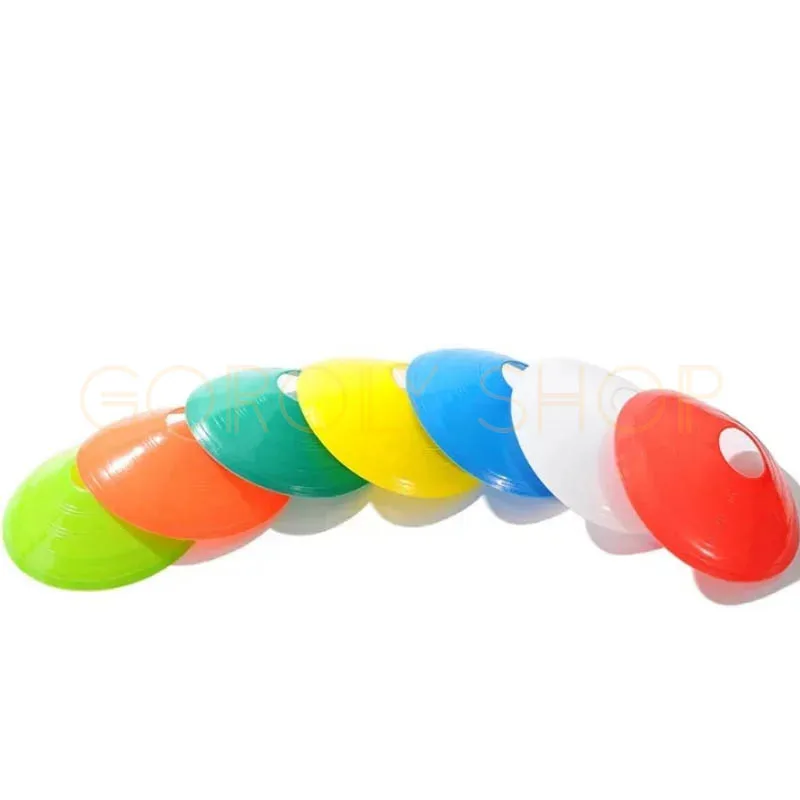 Football Cone Plate Set | Agility Training Marker Discs for Soccer Practice thumbnail 3