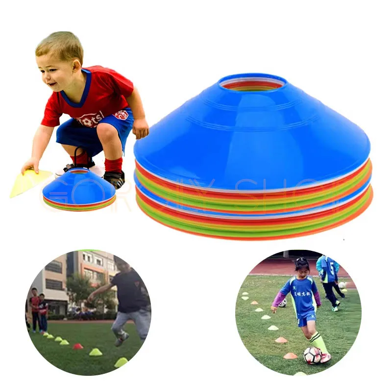 Football Cone Plate Set | Agility Training Marker Discs for Soccer Practice thumbnail 4