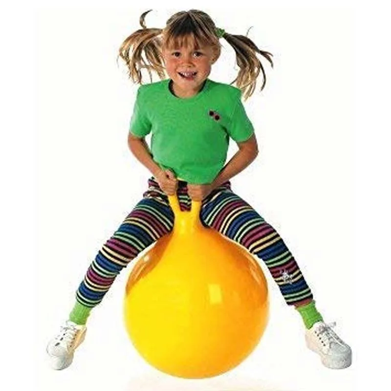 Jumping Hopping Ball for Kids | Handle Bouncing Exercise Ball Toy for Children thumbnail 4