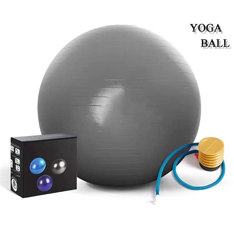 Yoga Ball 85cm | Large Fitness Exercise & Balance Therapy Ball for Kids and Adults thumbnail 3