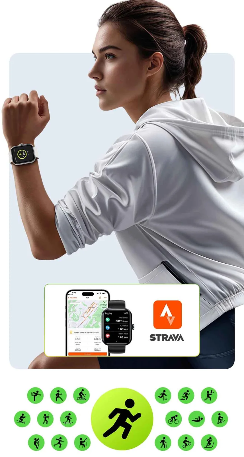 Haylou Watch 4 Smart Watch | GPS Bluetooth Calling Fitness Tracker specification 5