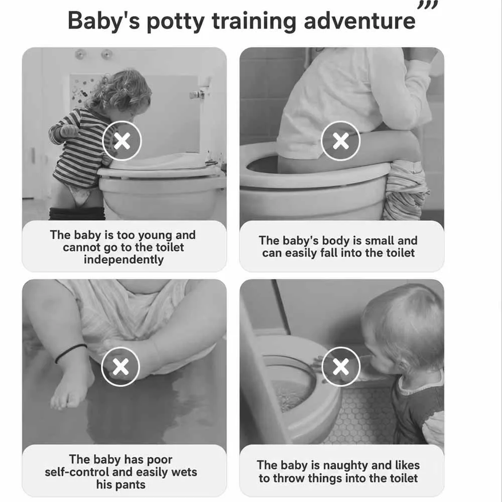 Adjustable toddler potty training seat with a built-in step ladder specification 7