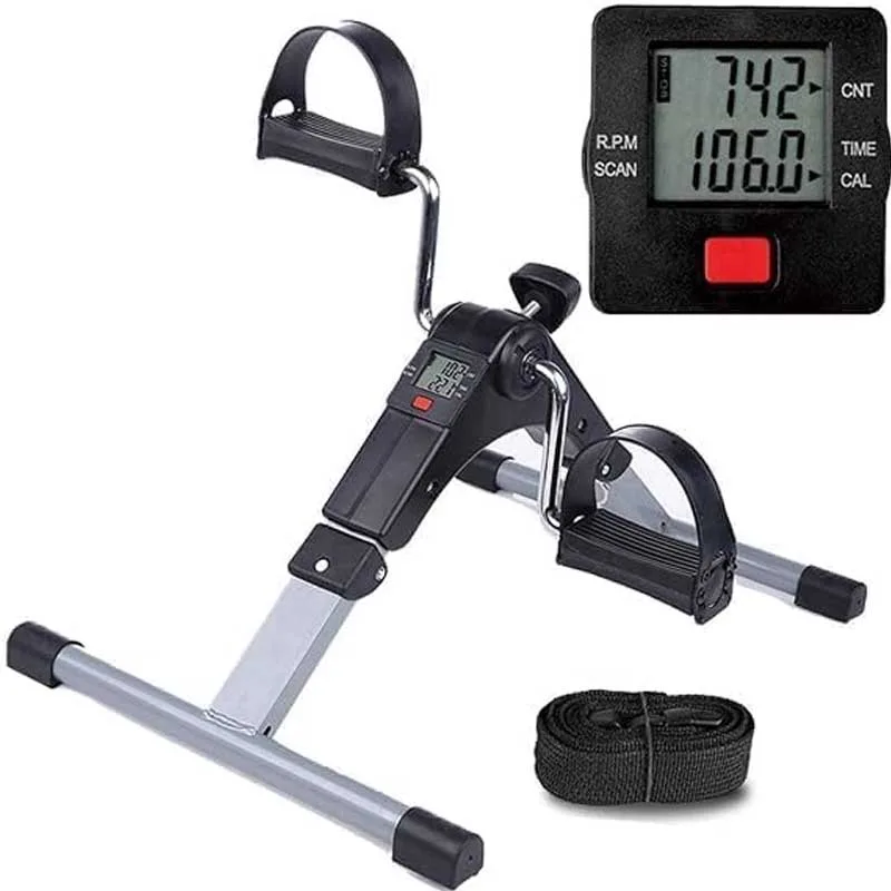 Folding Mini Pedal Bike Exerciser For Rehabilitation Arm Leg Cycling Exerciser thumbnail 2
